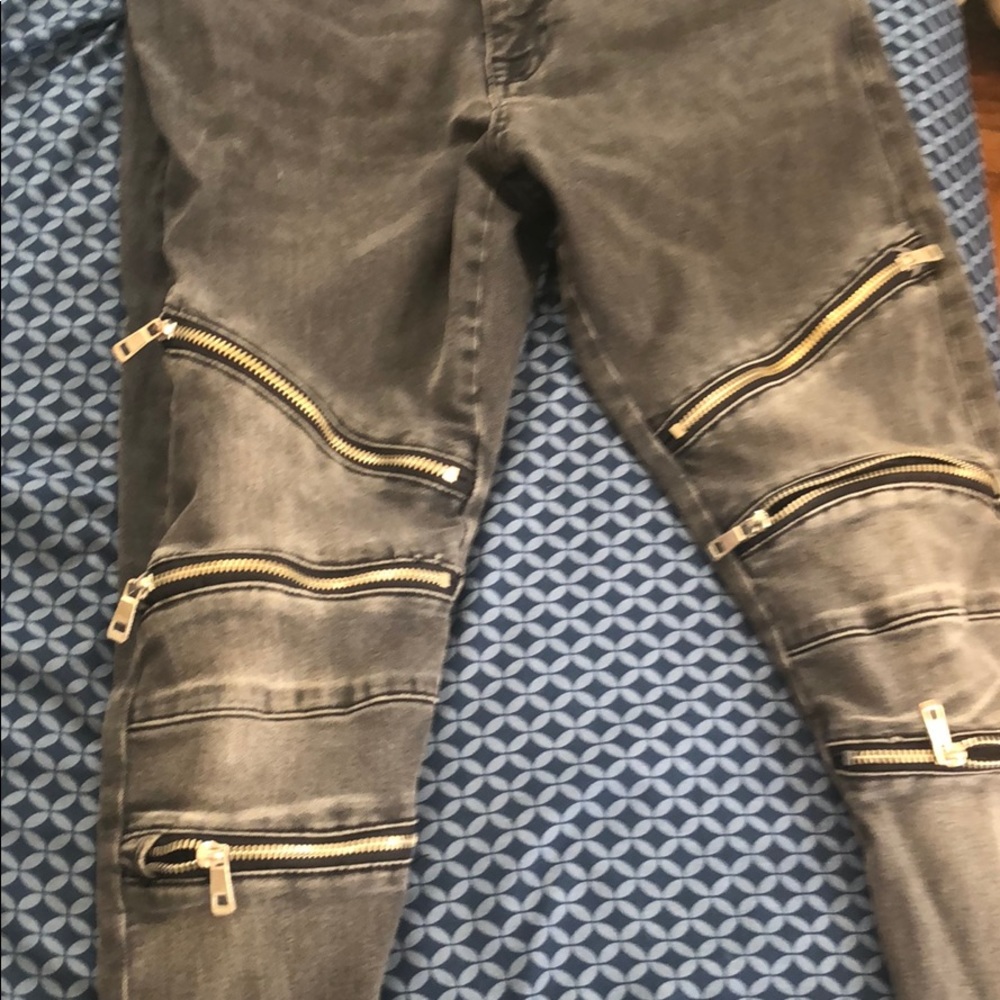 ZARA zipper pants